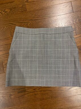 Judith & Charles Plaid Mini Skirt
